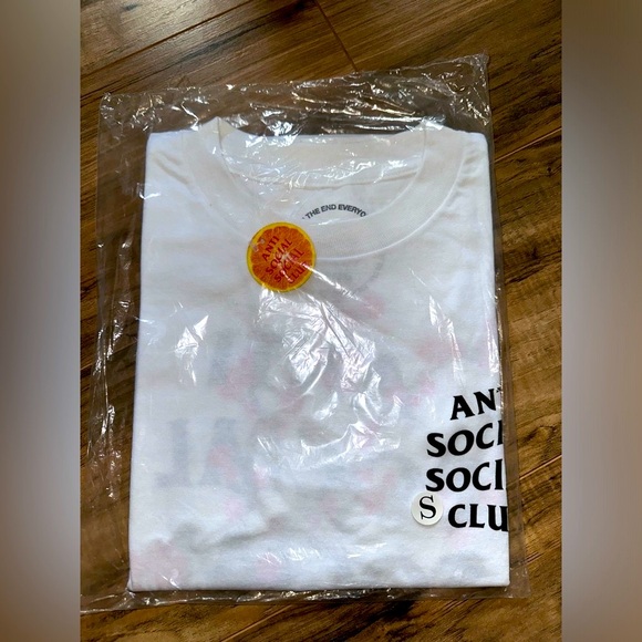 ASSC | Anti Social Social Club KKOCH T-Shirt | NWT (S) White/Black - Picture 3 of 5